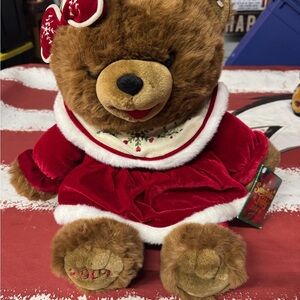 Vintage Dan Dee Collector's Choice Snowflake Teddy bear